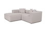 Atelier Del Sofa XL Corner Right (L1-CHLRight) Sofá Esquinero Ecru